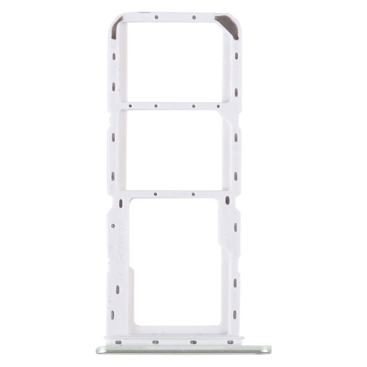 For Samsung Galaxy A14 4G SM-A145P Original SIM Card Tray + SIM Card Tray + Micro SD Card Tray (Green) - Card Tray by buy2fix | Online Shopping UK | buy2fix