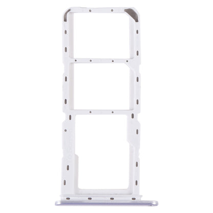 For Samsung Galaxy A14 4G SM-A145P Original SIM Card Tray + SIM Card Tray + Micro SD Card Tray (Silver) - Card Tray by buy2fix | Online Shopping UK | buy2fix