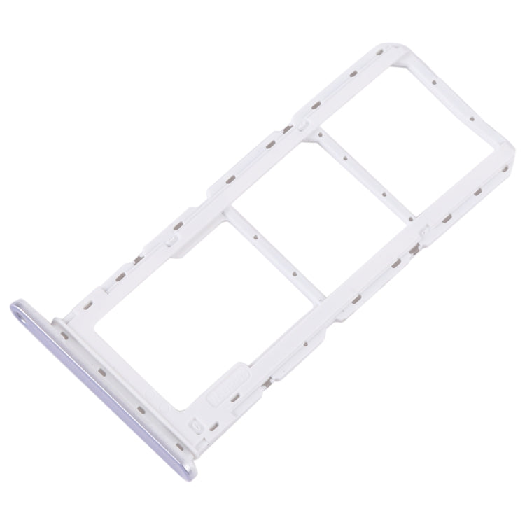 For Samsung Galaxy A14 4G SM-A145P Original SIM Card Tray + SIM Card Tray + Micro SD Card Tray (Silver) - Card Tray by buy2fix | Online Shopping UK | buy2fix