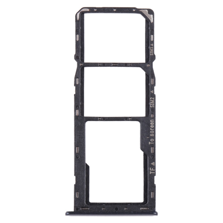 For Samsung Galaxy A22 5G SM-A226B Original SIM Card Tray + SIM Card Tray + Micro SD Card Tray (Black) - Card Tray by buy2fix | Online Shopping UK | buy2fix