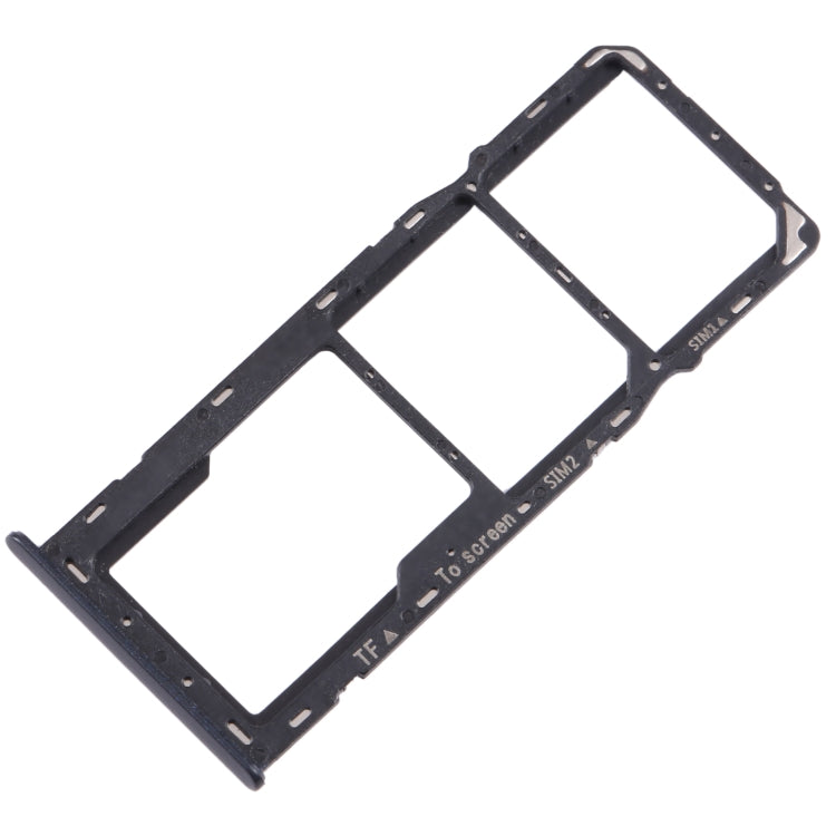 For Samsung Galaxy A22 5G SM-A226B Original SIM Card Tray + SIM Card Tray + Micro SD Card Tray (Black) - Card Tray by buy2fix | Online Shopping UK | buy2fix