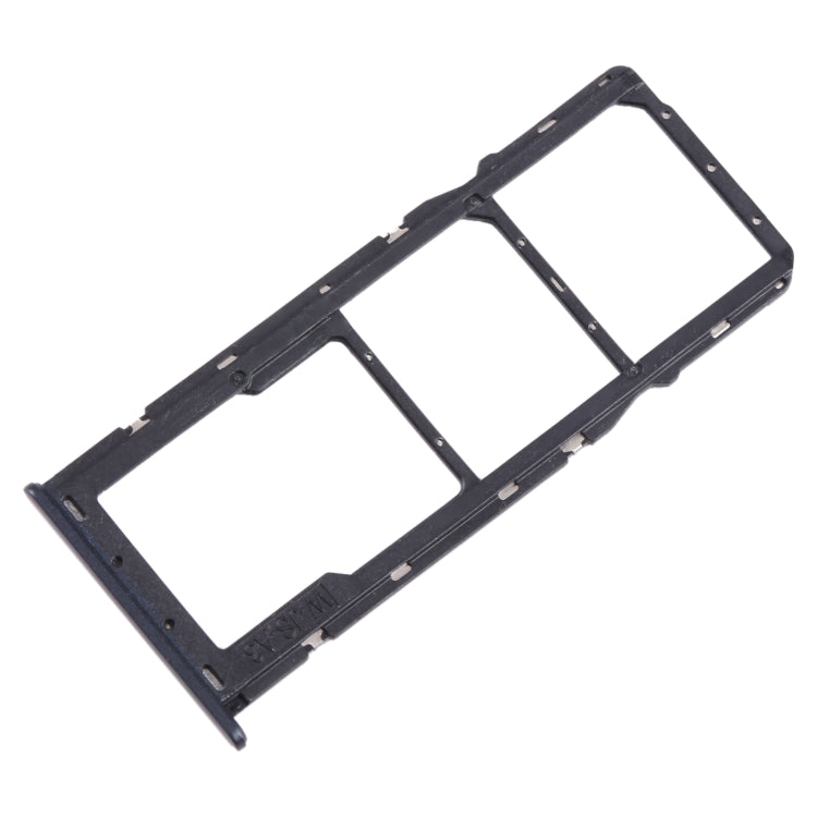 For Samsung Galaxy A22 5G SM-A226B Original SIM Card Tray + SIM Card Tray + Micro SD Card Tray (Black) - Card Tray by buy2fix | Online Shopping UK | buy2fix