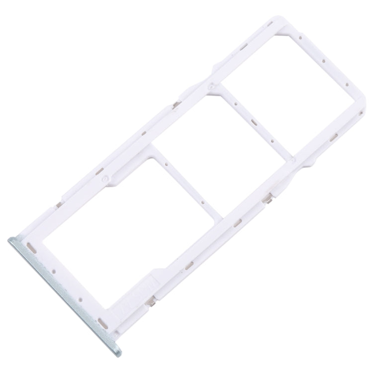 For Samsung Galaxy A22 5G SM-A226B Original SIM Card Tray + SIM Card Tray + Micro SD Card Tray (Green) - Card Tray by buy2fix | Online Shopping UK | buy2fix