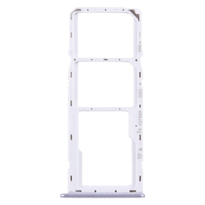 For Samsung Galaxy A22 5G SM-A226B Original SIM Card Tray + SIM Card Tray + Micro SD Card Tray (Purple) - Card Tray by buy2fix | Online Shopping UK | buy2fix