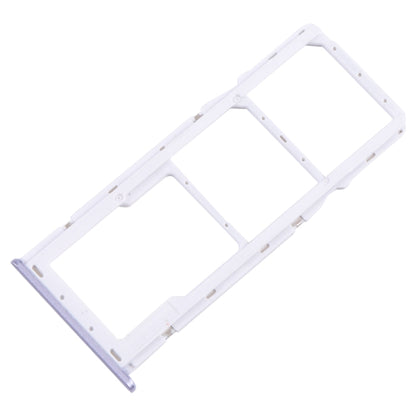 For Samsung Galaxy A22 5G SM-A226B Original SIM Card Tray + SIM Card Tray + Micro SD Card Tray (Purple) - Card Tray by buy2fix | Online Shopping UK | buy2fix