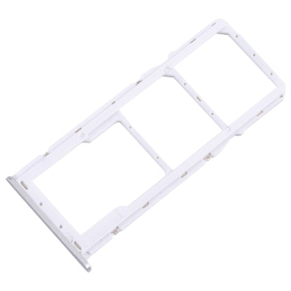For Samsung Galaxy A22 5G SM-A226B Original SIM Card Tray + SIM Card Tray + Micro SD Card Tray (Silver) - Card Tray by buy2fix | Online Shopping UK | buy2fix