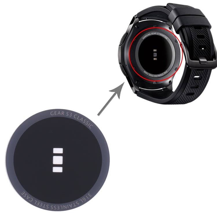 For Samsung Galaxy Gear S3 classic SM-R770 Original Back Cover Glass - Back Cover by buy2fix | Online Shopping UK | buy2fix