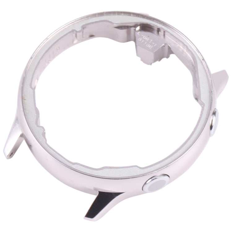 Original LCD Screen Frame Bezel Plate For Samsung Galaxy Watch Active SM-R500 (Silver) - Middle Frame by buy2fix | Online Shopping UK | buy2fix