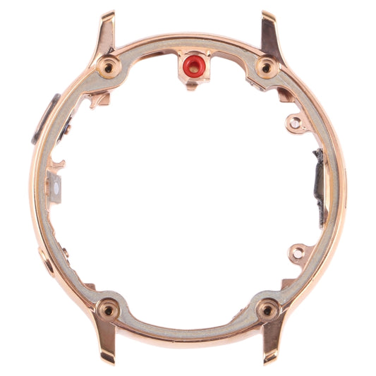 Steel Material Original LCD Screen Frame Bezel Plate For Samsung Galaxy Watch Active2 44mm SM-R820 (Gold) - Middle Frame by buy2fix | Online Shopping UK | buy2fix