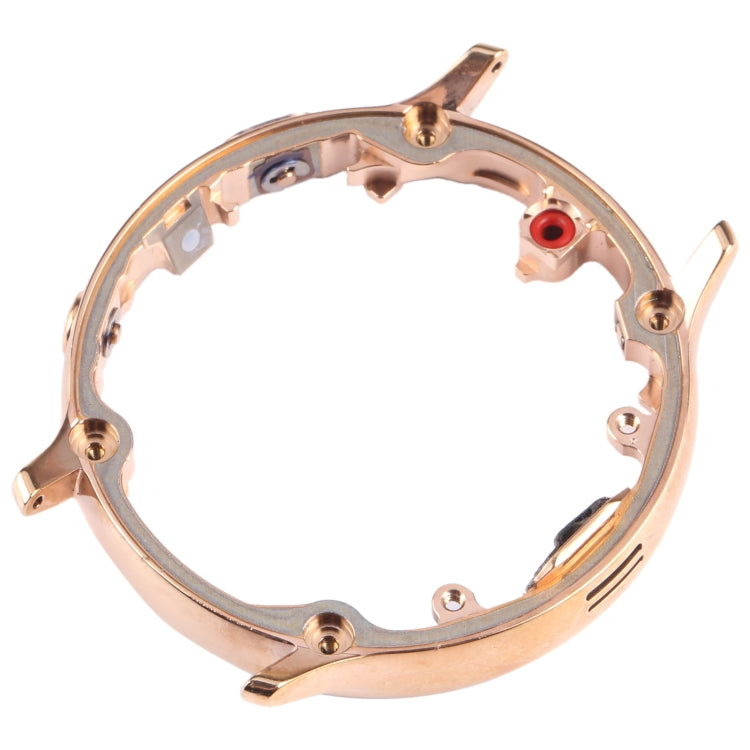 Steel Material Original LCD Screen Frame Bezel Plate For Samsung Galaxy Watch Active2 44mm SM-R820 (Gold) - Middle Frame by buy2fix | Online Shopping UK | buy2fix