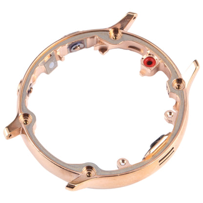 Steel Material Original LCD Screen Frame Bezel Plate For Samsung Galaxy Watch Active2 44mm SM-R820 (Gold) - Middle Frame by buy2fix | Online Shopping UK | buy2fix