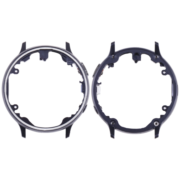 Aluminum Material LCD Screen Frame Bezel Plate For Samsung Galaxy Watch Active2 44mm SM-R820 (Black) - Middle Frame by buy2fix | Online Shopping UK | buy2fix