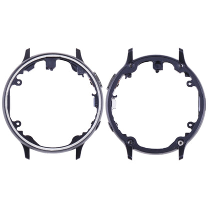 Aluminum Material LCD Screen Frame Bezel Plate For Samsung Galaxy Watch Active2 44mm SM-R820 (Black) - Middle Frame by buy2fix | Online Shopping UK | buy2fix