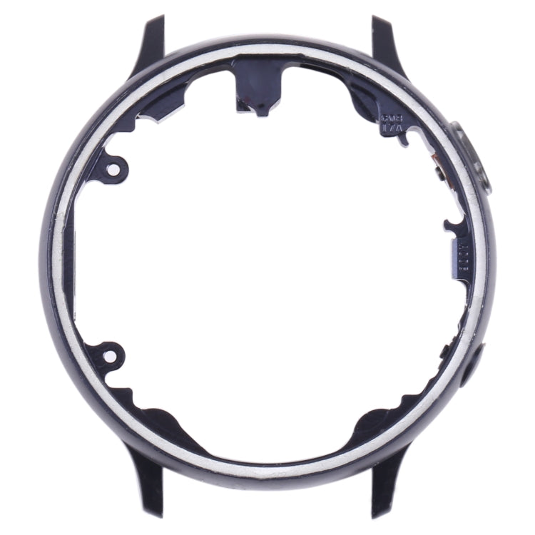 Aluminum Material LCD Screen Frame Bezel Plate For Samsung Galaxy Watch Active2 44mm SM-R820 (Black) - Middle Frame by buy2fix | Online Shopping UK | buy2fix