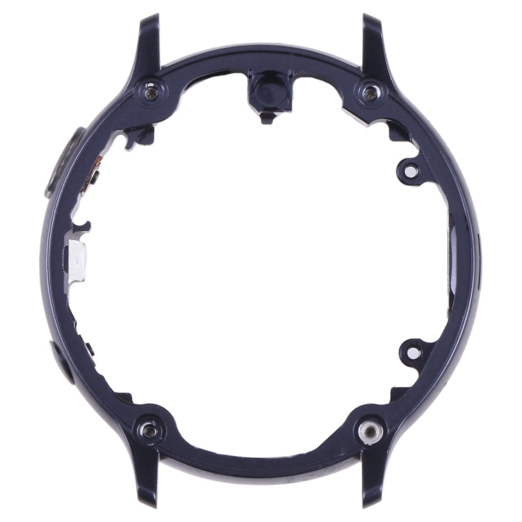 Aluminum Material LCD Screen Frame Bezel Plate For Samsung Galaxy Watch Active2 44mm SM-R820 (Black) - Middle Frame by buy2fix | Online Shopping UK | buy2fix