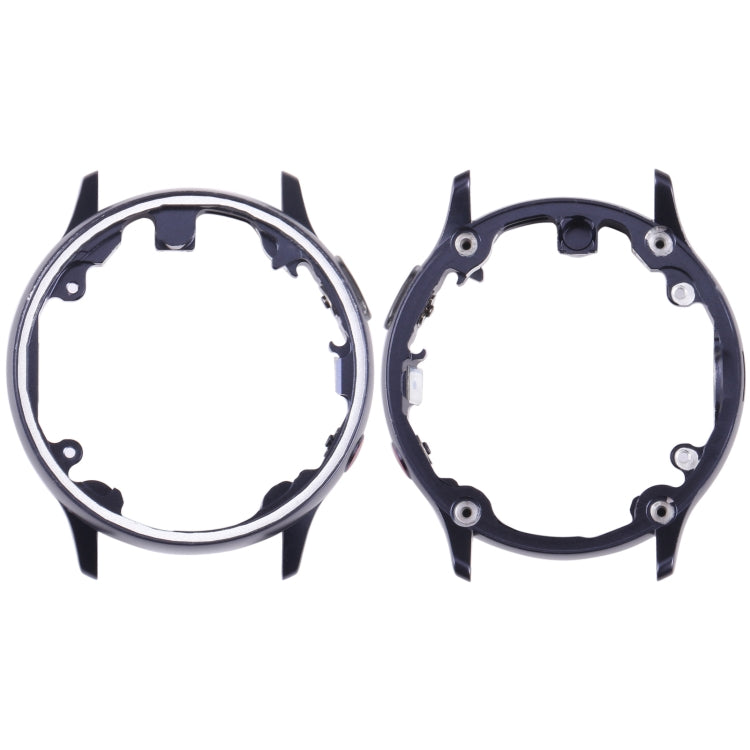 Aluminum Material Original LCD Screen Frame Bezel Plate For Samsung Galaxy Watch Active2 40mm SM-R830 (Black) - Middle Frame by buy2fix | Online Shopping UK | buy2fix