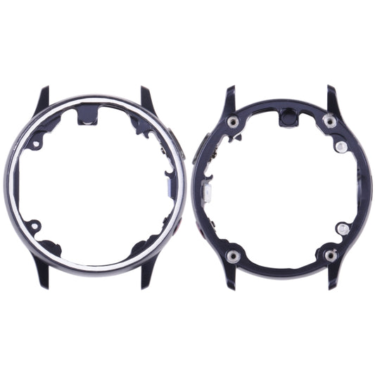 Aluminum Material Original LCD Screen Frame Bezel Plate For Samsung Galaxy Watch Active2 40mm SM-R830 (Black) - Middle Frame by buy2fix | Online Shopping UK | buy2fix