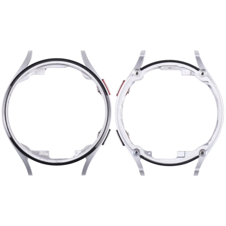 Original LCD Screen Frame Bezel Plate For Samsung Galaxy Watch 4 44mm SM-R870 (Silver) - Middle Frame by buy2fix | Online Shopping UK | buy2fix