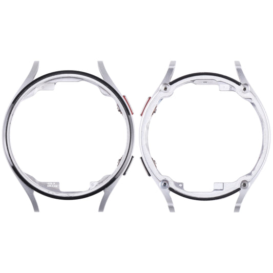 Original LCD Screen Frame Bezel Plate For Samsung Galaxy Watch 4 44mm SM-R870 (Silver) - Middle Frame by buy2fix | Online Shopping UK | buy2fix