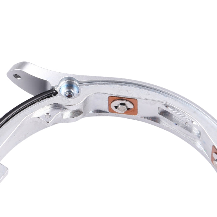 Original LCD Screen Frame Bezel Plate For Samsung Galaxy Watch 4 44mm SM-R870 (Silver) - Middle Frame by buy2fix | Online Shopping UK | buy2fix