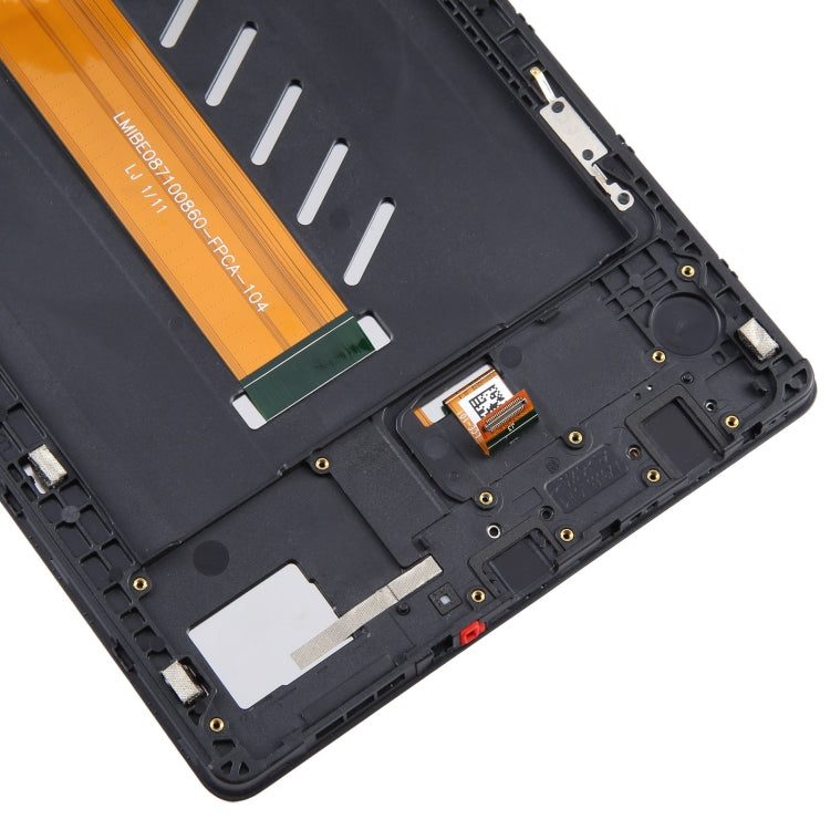 For Samsung Galaxy Tab A7 Lite SM-T225 LTE Edition Original LCD Screen Digitizer Full Assembly with Frame (Black) - LCD Screen by buy2fix | Online Shopping UK | buy2fix