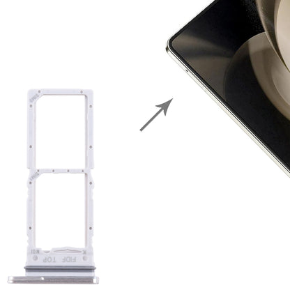For Samsung Galaxy Z Fold5 SM-F946 Original SIM + SIM Card Tray (Silver) - Card Tray by buy2fix | Online Shopping UK | buy2fix