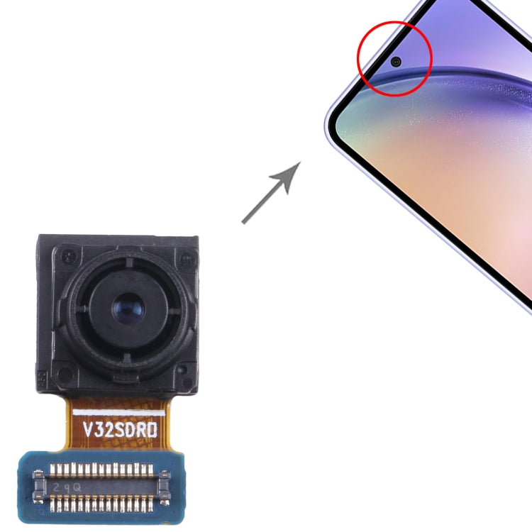 For Samsung Galaxy A54 SM-A546B Original Front Facing Camera - Camera Series by buy2fix | Online Shopping UK | buy2fix