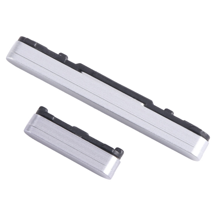 For Samsung Galaxy Tab S7 FE SM-T730/T733/T736B/T735 Original 1set Power Button + Volume Control Button (Silver) - Home key & Side Key by buy2fix | Online Shopping UK | buy2fix