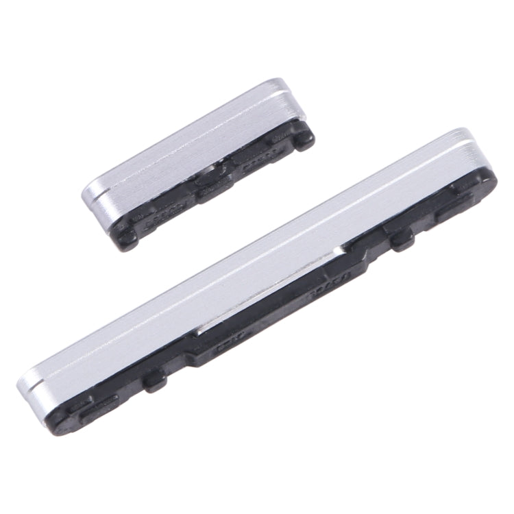 For Samsung Galaxy Tab S7 FE SM-T730/T733/T736B/T735 Original 1set Power Button + Volume Control Button (Silver) - Home key & Side Key by buy2fix | Online Shopping UK | buy2fix