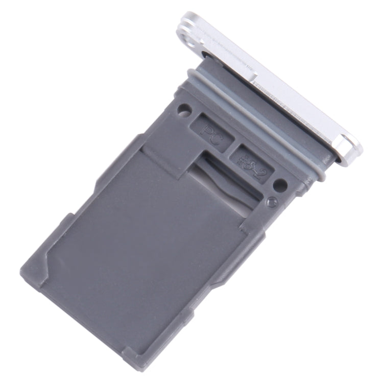 For Samsung Galaxy S23 FE SM-S711B Original SIM Card Tray (Silver) -  by buy2fix | Online Shopping UK | buy2fix
