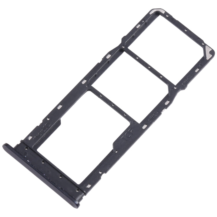 For Samsung Galaxy A05 SM-A055 Original SIM + SIM Card Tray + Micro SD Card Tray (Black) - Card Tray by buy2fix | Online Shopping UK | buy2fix