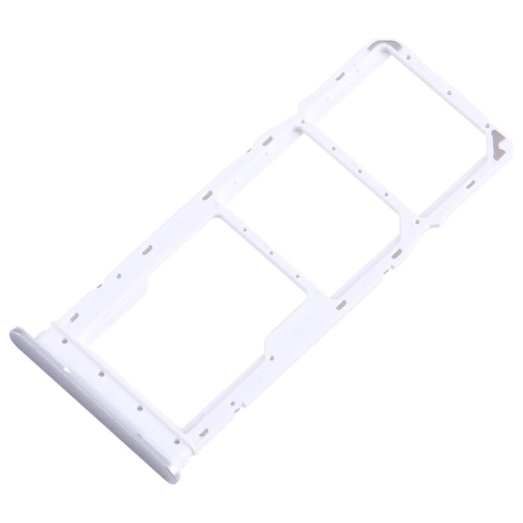 For Samsung Galaxy A05 SM-A055 Original SIM + SIM Card Tray + Micro SD Card Tray (Silver) - Card Tray by buy2fix | Online Shopping UK | buy2fix