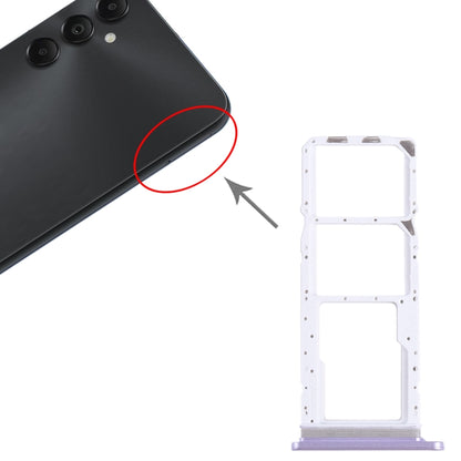 For Samsung Galaxy A05s SM-A057 Original SIM + SIM Card Tray + Micro SD Card Tray (Purple) - Card Tray by buy2fix | Online Shopping UK | buy2fix