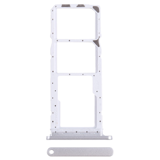 For Samsung Galaxy A05s SM-A057 Original SIM + SIM Card Tray + Micro SD Card Tray (Silver) - Card Tray by buy2fix | Online Shopping UK | buy2fix
