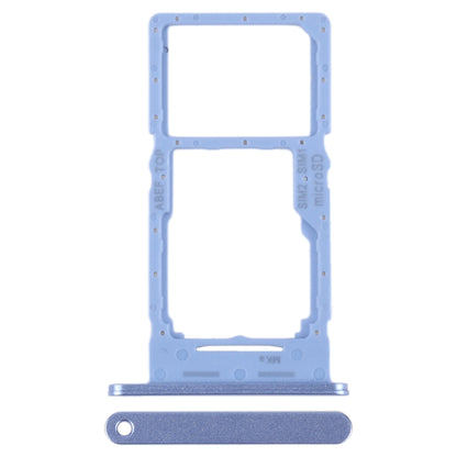 For Samsung Galaxy A25 5G SM-A256B Original SIM Card Tray + SIM Card Tray / Micro SD Card Tray (Blue) - Card Tray by buy2fix | Online Shopping UK | buy2fix