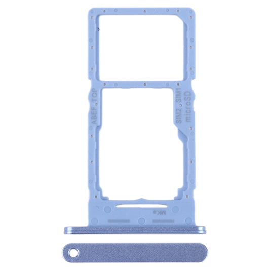 For Samsung Galaxy A25 5G SM-A256B Original SIM Card Tray + SIM Card Tray / Micro SD Card Tray (Blue) - Card Tray by buy2fix | Online Shopping UK | buy2fix