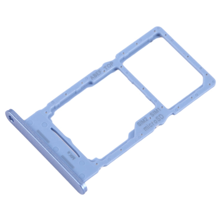 For Samsung Galaxy A25 5G SM-A256B Original SIM Card Tray + SIM Card Tray / Micro SD Card Tray (Blue) - Card Tray by buy2fix | Online Shopping UK | buy2fix