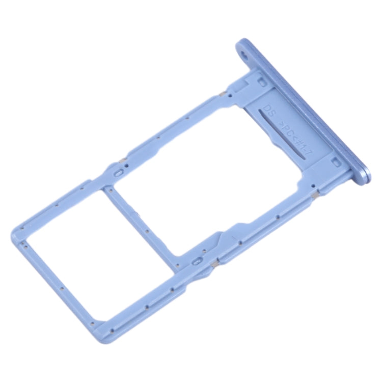 For Samsung Galaxy A25 5G SM-A256B Original SIM Card Tray + SIM Card Tray / Micro SD Card Tray (Blue) - Card Tray by buy2fix | Online Shopping UK | buy2fix