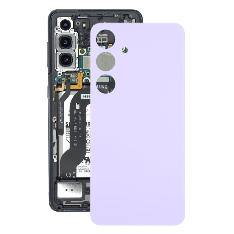 For Samsung Galaxy S24 SM-S921B OEM Battery Back Cover(Light Purple) -  by buy2fix | Online Shopping UK | buy2fix
