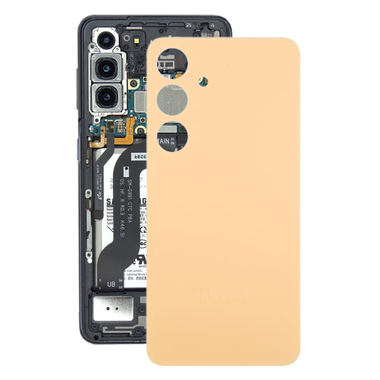 For Samsung Galaxy S24 SM-S921B OEM Battery Back Cover(Yellow) -  by buy2fix | Online Shopping UK | buy2fix