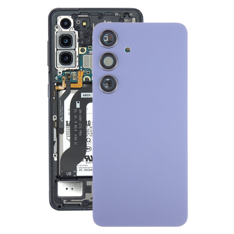 For Samsung Galaxy S24 SM-S921B OEM Battery Back Cover with Camera Lens Cover(Grey) -  by buy2fix | Online Shopping UK | buy2fix