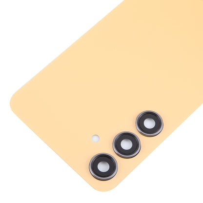 For Samsung Galaxy S24+ SM-S926B OEM Battery Back Cover with Camera Lens Cover(Yellow) -  by buy2fix | Online Shopping UK | buy2fix