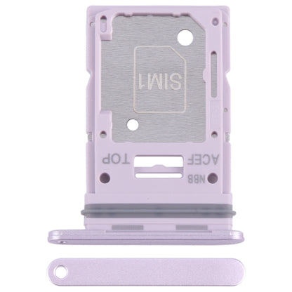 For Samsung Galaxy A35 SM-A356B Original SIM Card Tray + SIM / Micro SD Card Tray (Purple) - Card Tray by buy2fix | Online Shopping UK | buy2fix