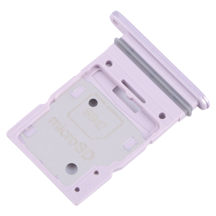 For Samsung Galaxy A35 SM-A356B Original SIM Card Tray + SIM / Micro SD Card Tray (Purple) - Card Tray by buy2fix | Online Shopping UK | buy2fix