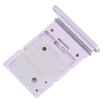 For Samsung Galaxy A35 SM-A356B Original SIM Card Tray + SIM / Micro SD Card Tray (Purple) - Card Tray by buy2fix | Online Shopping UK | buy2fix