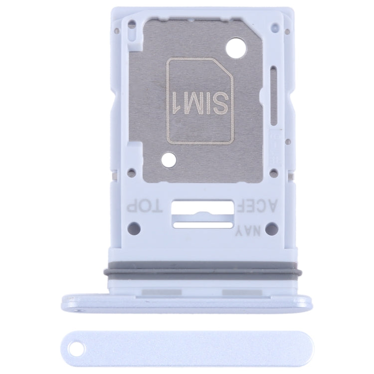 For Samsung Galaxy A35 SM-A356B Original SIM Card Tray + SIM / Micro SD Card Tray (Silver) - Card Tray by buy2fix | Online Shopping UK | buy2fix