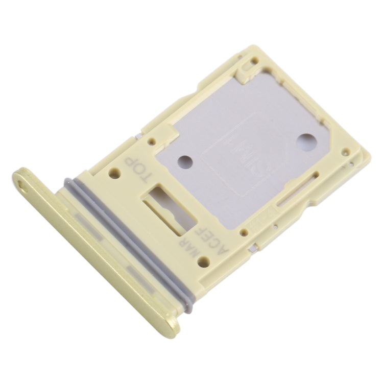 For Samsung Galaxy A35 SM-A356B Original SIM Card Tray + SIM / Micro SD Card Tray (Yellow) - Card Tray by buy2fix | Online Shopping UK | buy2fix