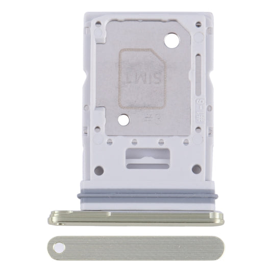For Samsung Galaxy A55 SM-A556B Original SIM Card Tray + SIM / Micro SD Card Tray (Green) - Card Tray by buy2fix | Online Shopping UK | buy2fix