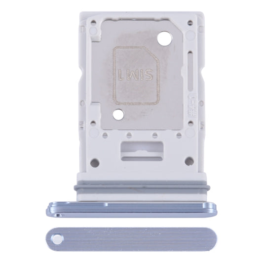 For Samsung Galaxy A55 SM-A556B Original SIM Card Tray + SIM / Micro SD Card Tray (Blue) - Card Tray by buy2fix | Online Shopping UK | buy2fix