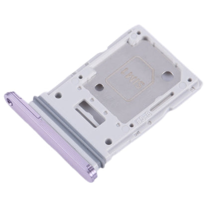 For Samsung Galaxy A55 SM-A556B Original SIM Card Tray + SIM / Micro SD Card Tray (Purple) - Card Tray by buy2fix | Online Shopping UK | buy2fix